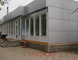 Торговый павильон 24,5х7м.