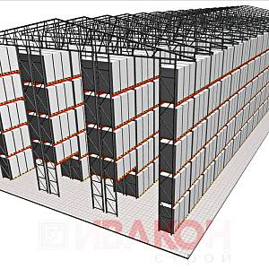 Самонесущие стеллажи 17